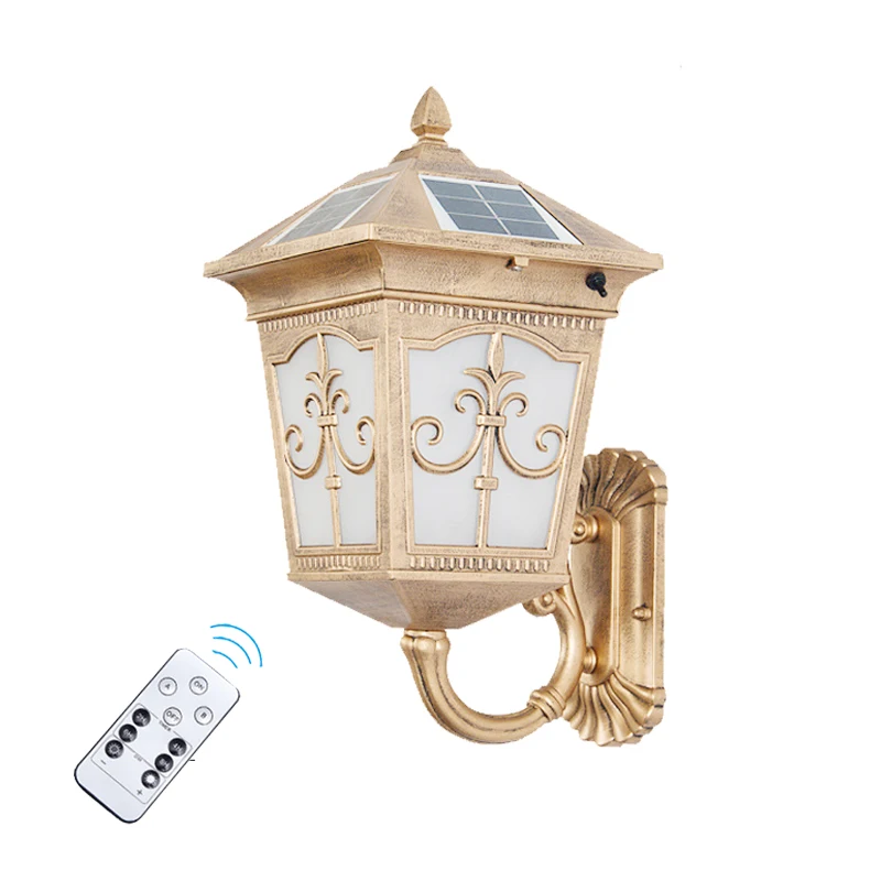 Solar Garden Light - Lampu Dinding Tahan Air Bertenaga Surya