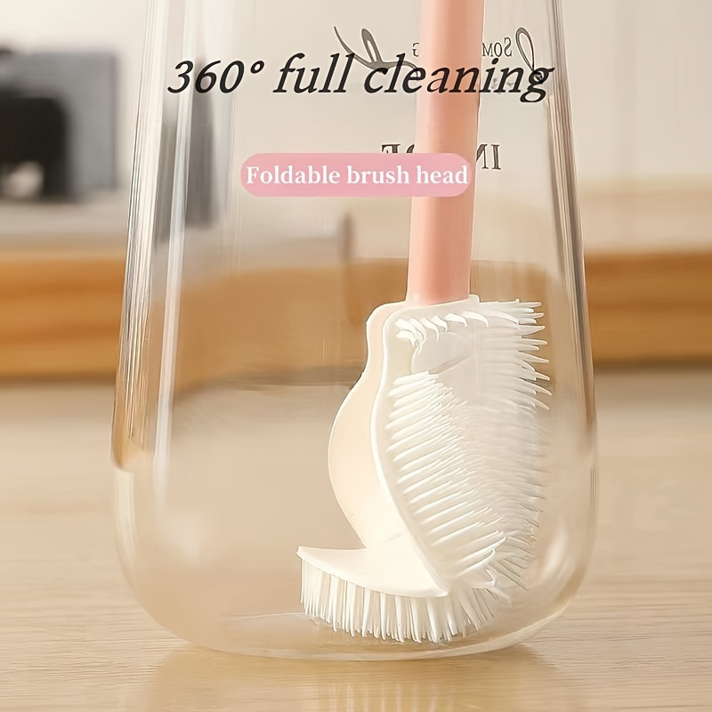 Reusable Bottle - 1/2/5 Buah Sikat Pembersih Komprehensif 360