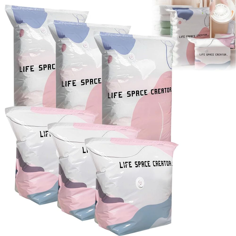 Reusable Bag - Kantong Penyimpanan Vakum Press & Seal,