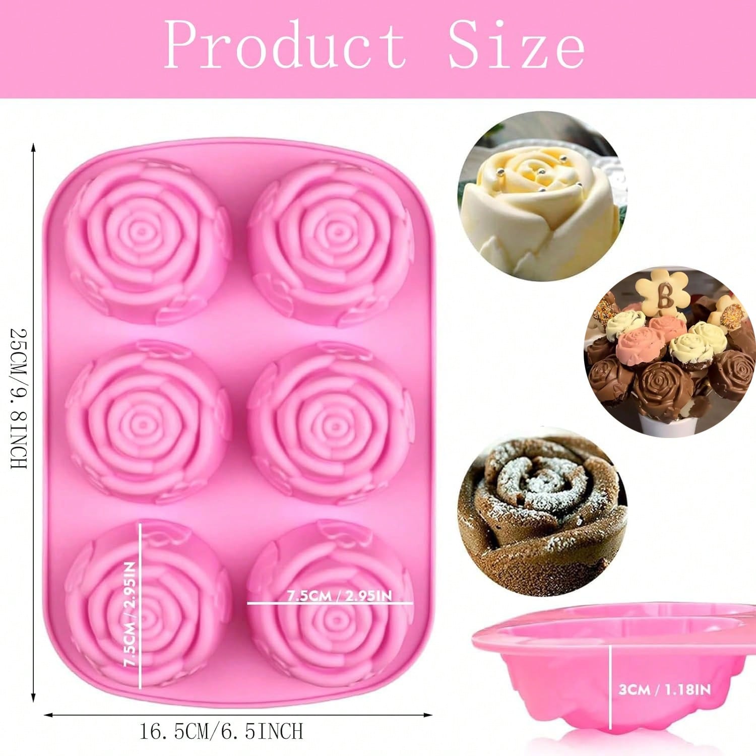 BAKER DEPOT Cetakan Silikon un - Eco Soap ulasan dan harga