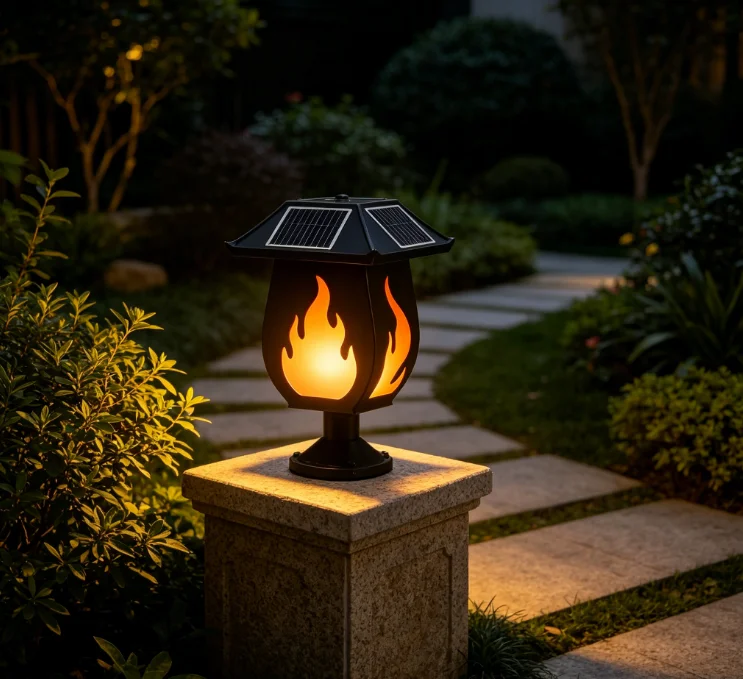 Lampu Hias Tiang Taman Tenaga  - Solar Garden Light ulasan dan harga