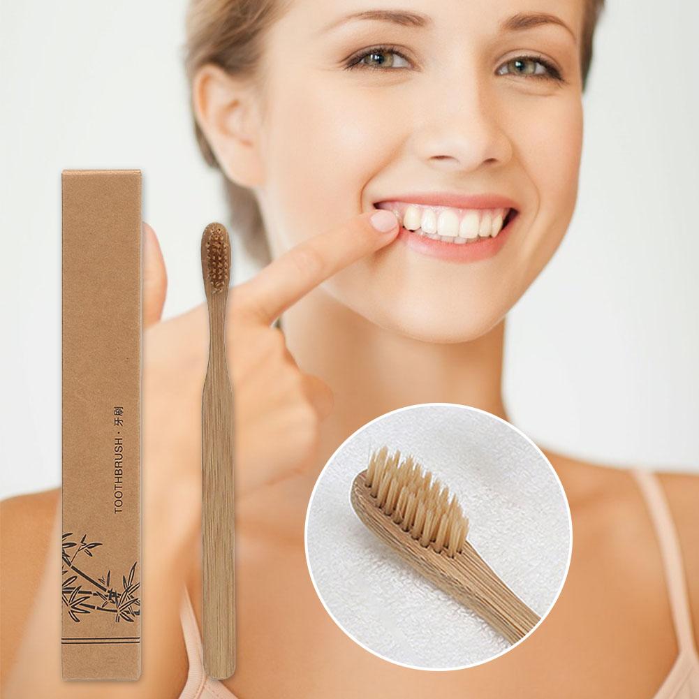 Sikat Gigi Sekali Pakai, Ramah - Bamboo Toothbrush ulasan dan harga