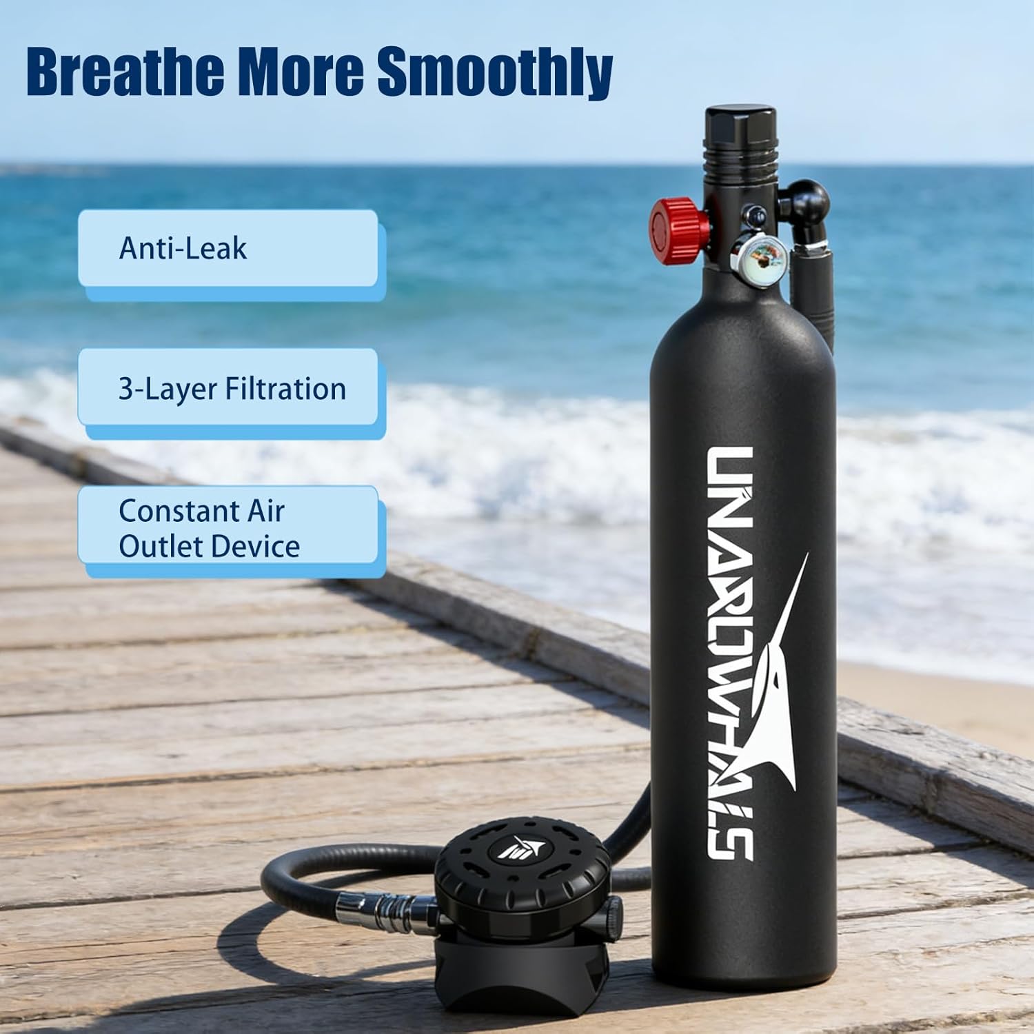 Tangki Selam Mini Portabel 1L  - Reusable Bottle ulasan dan harga
