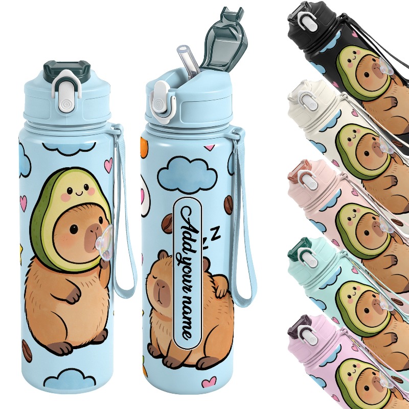 Botol Air Olahraga 750ml, Dapa - Reusable Straw ulasan dan harga