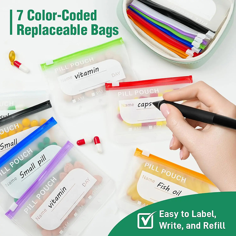 7/14 Kotak Penyimpanan Obat Mi - Reusable Bag ulasan dan harga