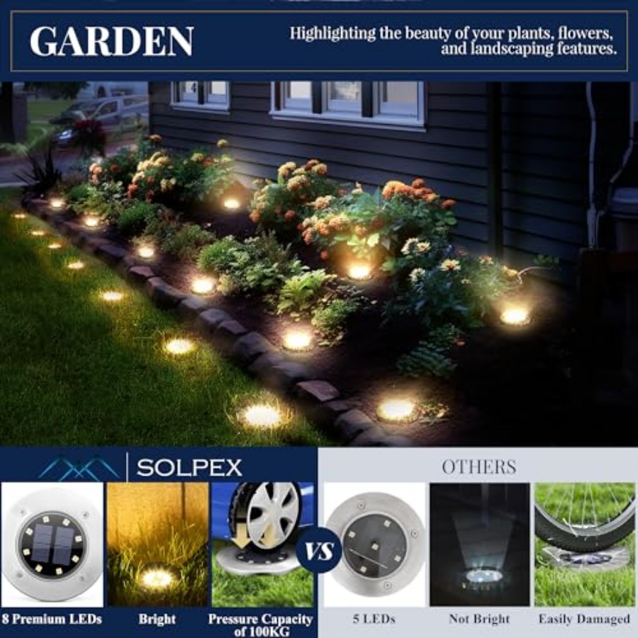 Lampu Taman Tenaga Surya Lampu - Solar Garden Light ulasan dan harga